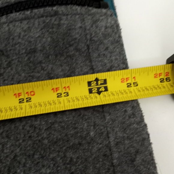 Mobius Vintage Women's Zip-Up Long Sleeve jacket Gray Black Green Size 6 (M) - Picture 11 of 12